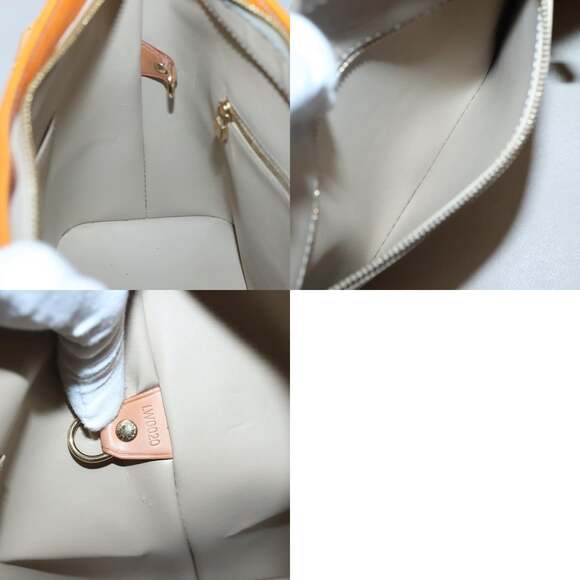 LOUIS VUITTON Monogram Vernis Houston Hand Bag Beige M91004 - Picture 12 of 12